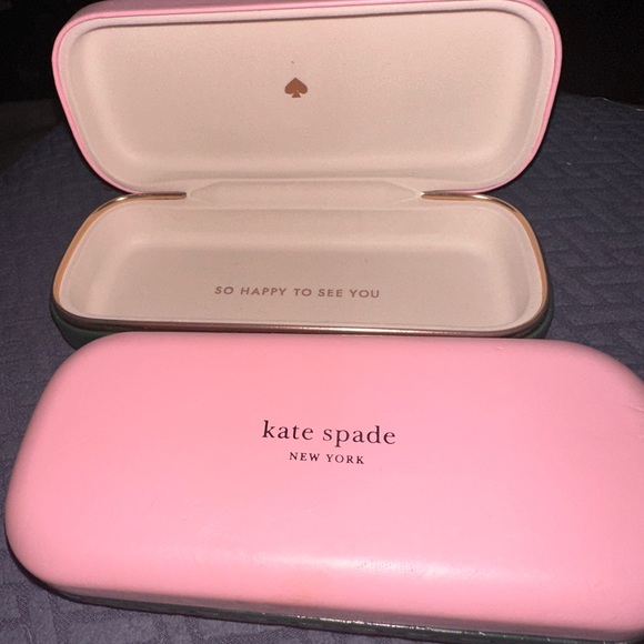 Kate Spade Pink Glasses Case - Picture 3 of 3